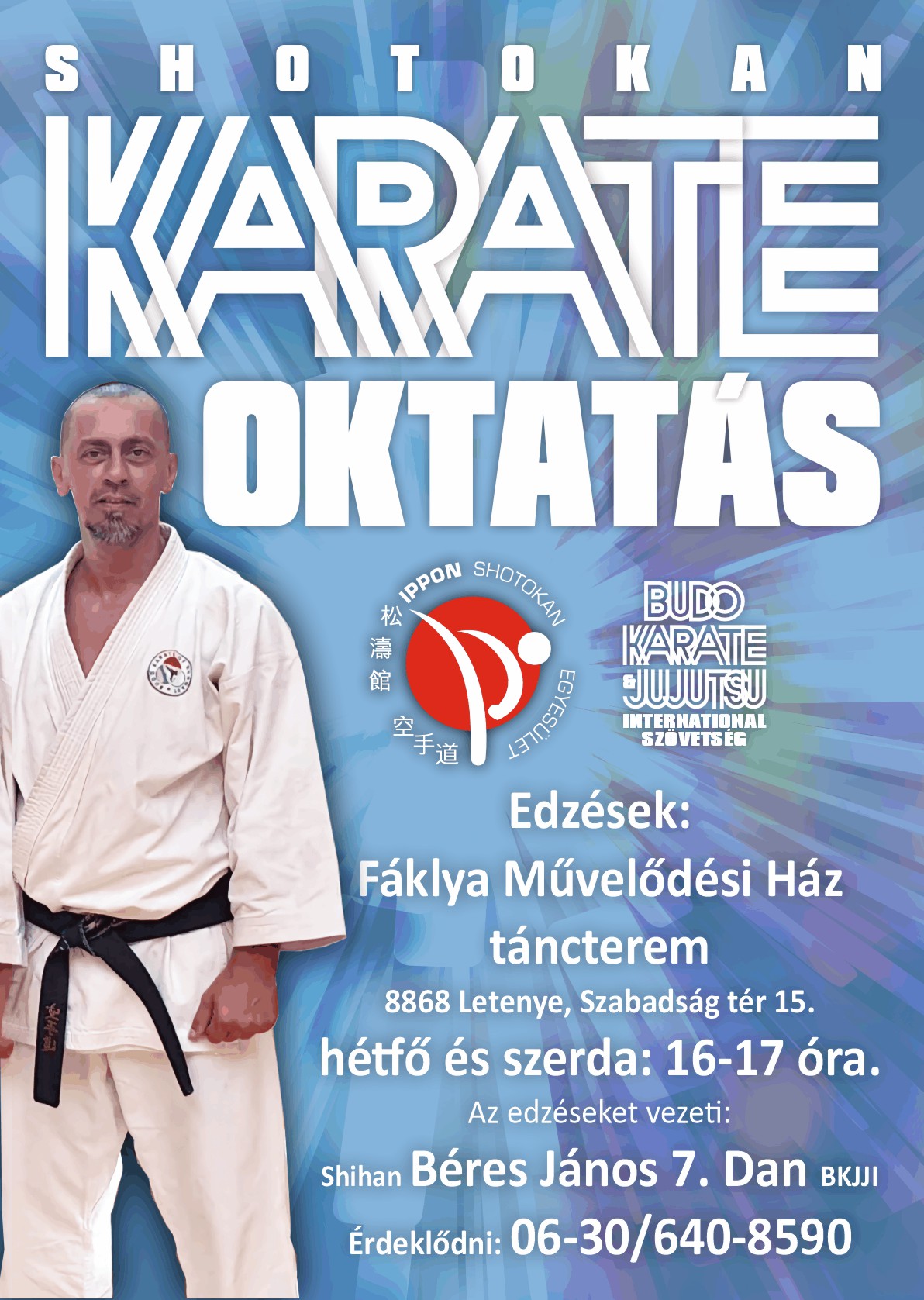 Karate oktatás indul Letenyén